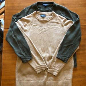Croft & Barrow lot of 2 men’s sweaters XL